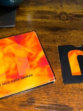 Nine Inch Nails Broken with rare promo cd.